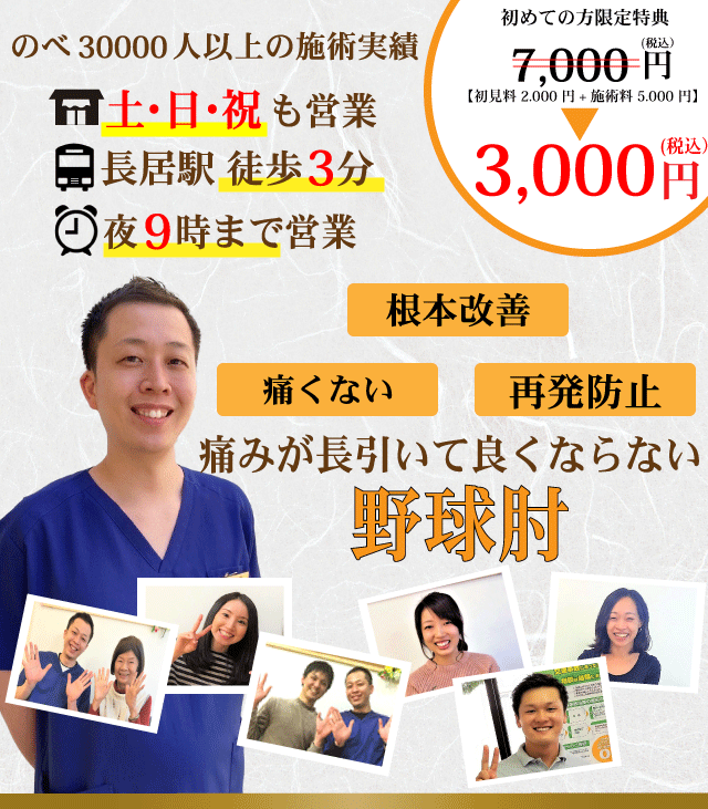 投げたら痛む、良くなったと思っても痛みを繰り返す野球肘がなぜ優しく背骨を調整することで改善に導き再発まで防ぐことができるのか